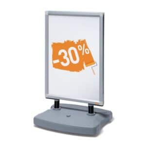 Nobo Impression Pro A1 gadeskilt med vandbase